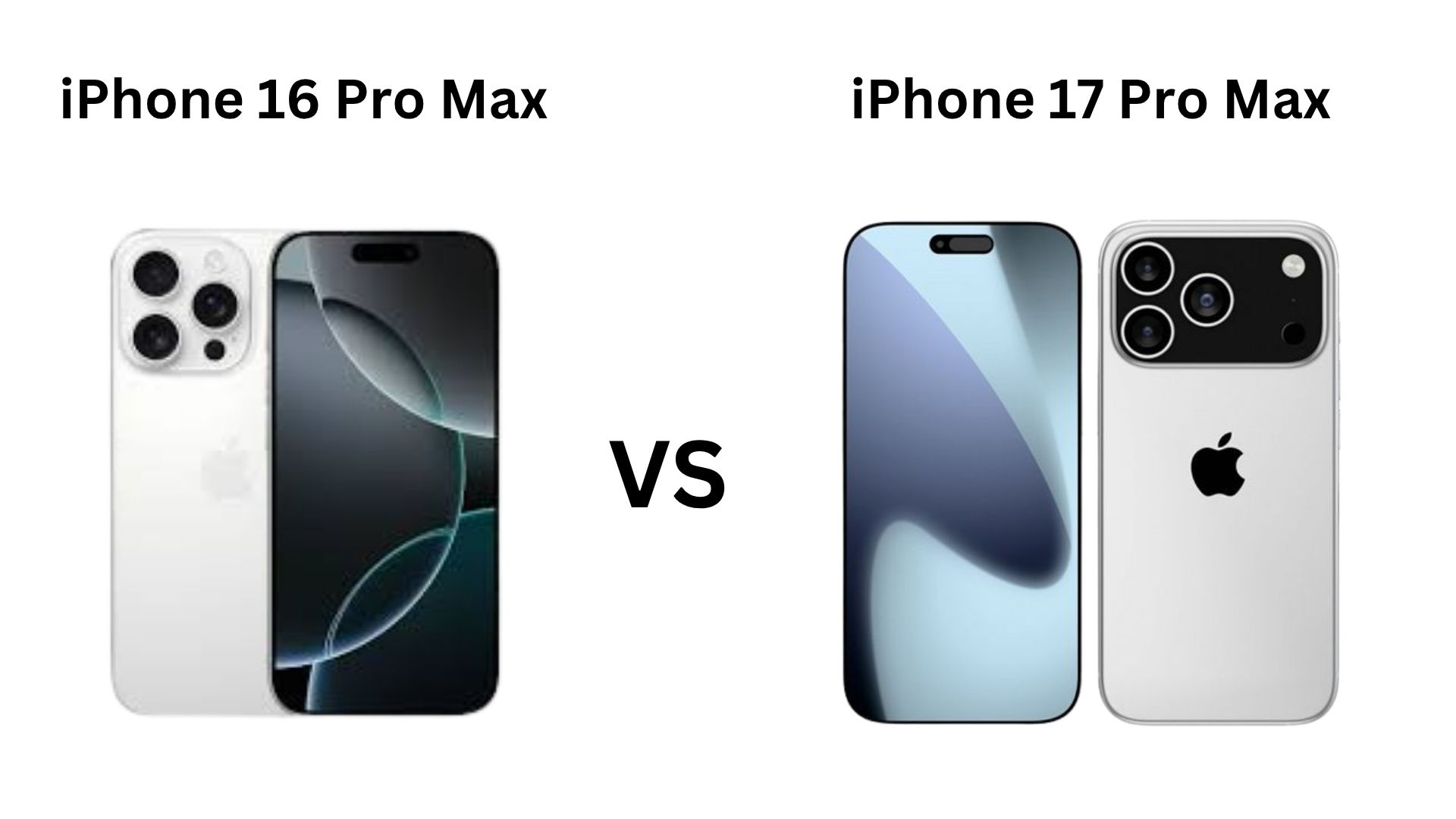iPhone 16 Pro Max vs 17 Pro Max